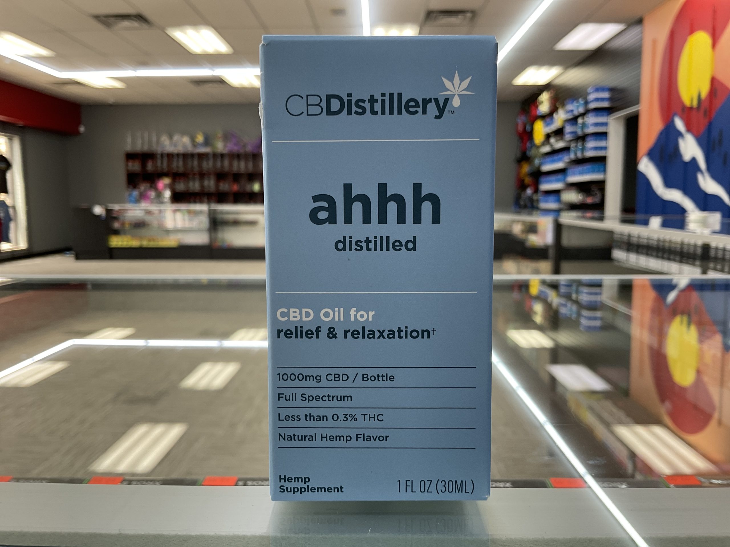 CBDistillery AHHH Full Spectrum Tincture 1000mg