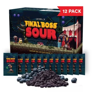 Final Boss Sour 12 Pack Sour Fruit Box